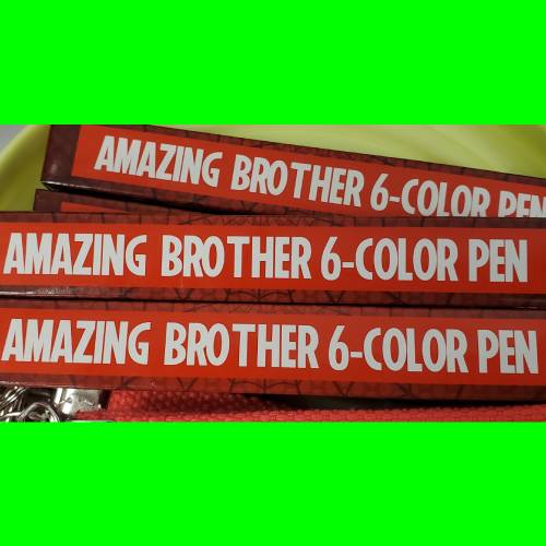 SSHS-404. Amazing Brother 6 color pen