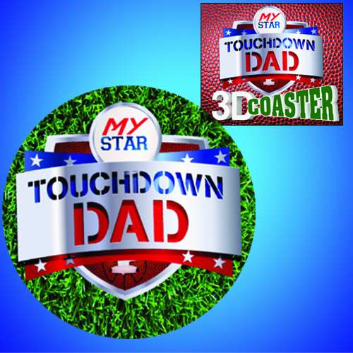 SSHS-106. My Star Touchdown Dad - 3D coaster