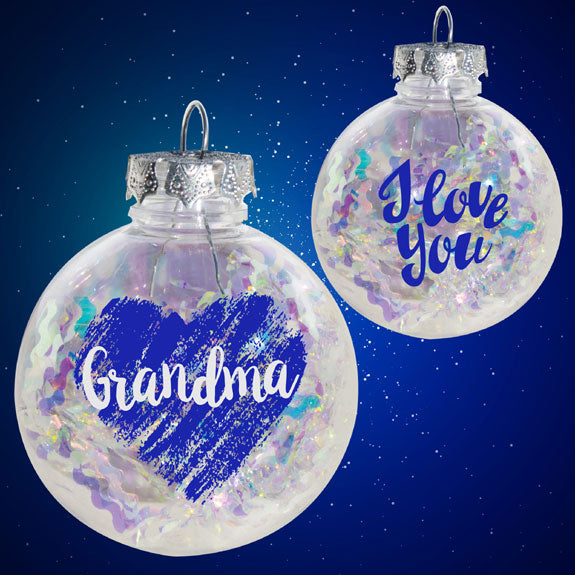 SSHS-507. I Love You Grandma ornament