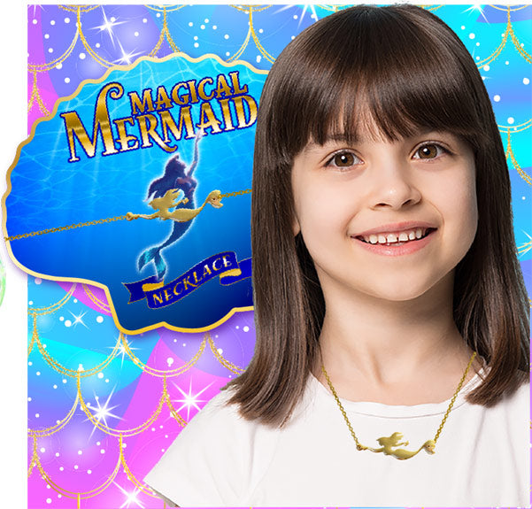 SSHS-409. mermaid kids necklace