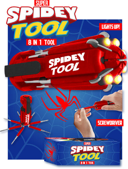 SSHS-1201. Spidey tool - 8 in 1 tool set