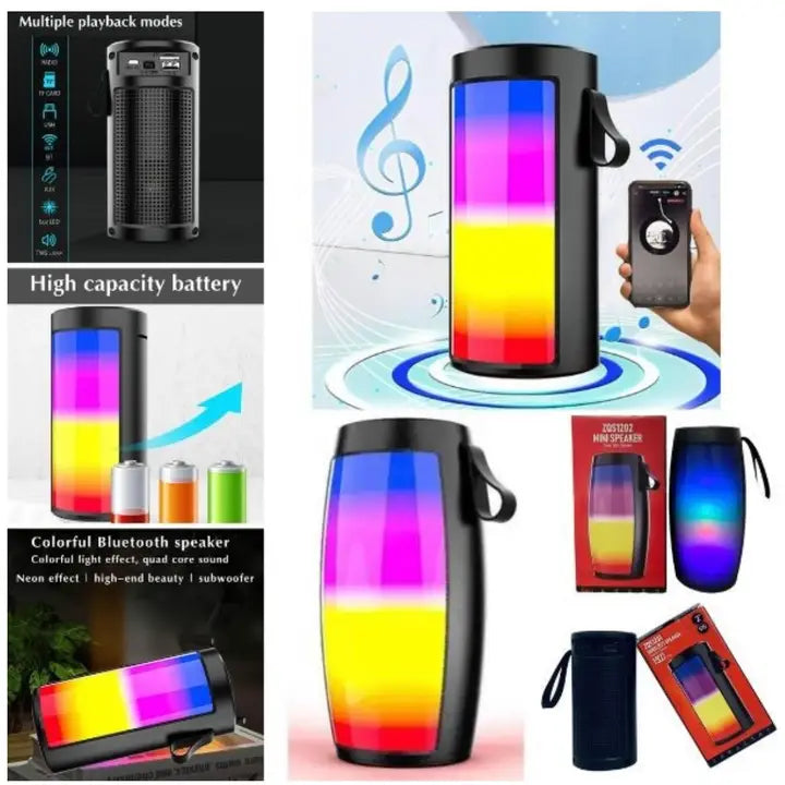 SSHS-1602. light up 5" bluetooth speaker