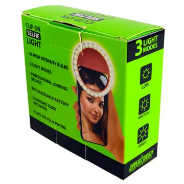 SSHS-802. clip-on selfie light