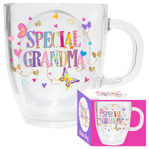 SSHS-708. Special Grandma glass mug