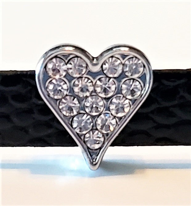 ZZZ - 506 - solid heart charm