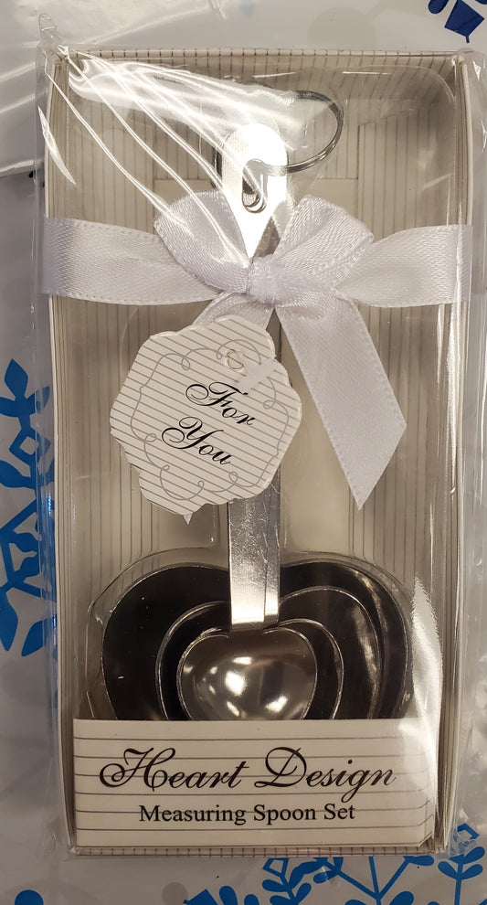 SSHS-610.  heart shaped measuring spoons set