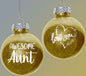 SSHS-511.  Awesome Aunt -Love You - ornament