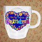 SSHS-707.  Simply the Best Grandma glass mug