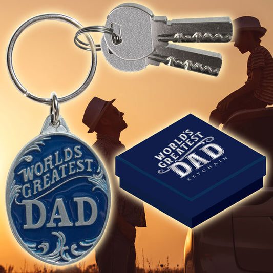 SSHS-601.  World's Greatest Dad keychain