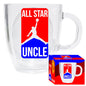 SSHS-713.  All Star Uncle basketball theme glass mug