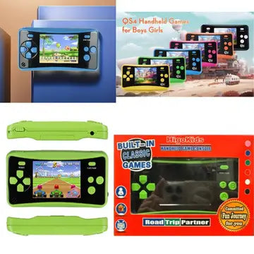 SSHS-2003.  handheld gaming console - 182 built-in games!