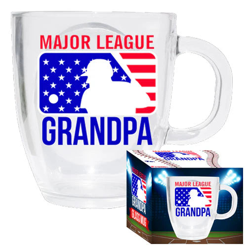 SSHS-710.  Major League Grandpa - baseball theme glass mug