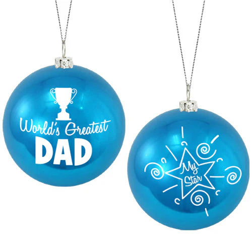 SSHS-502.  World's Greatest Dad ornament