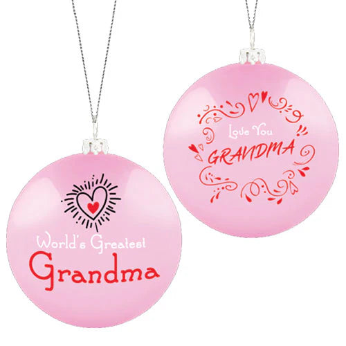 SSHS-506.  World's Greatest Grandma ornament