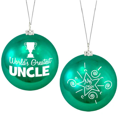 SSHS-512.  World's Greatest Uncle ornament