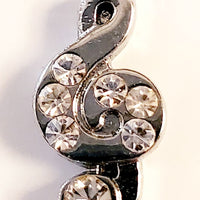 313 - G-clef charm