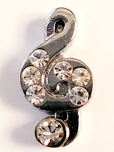 313 - G-clef charm