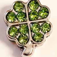 419 - four leaf clover charm