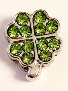 419 - four leaf clover charm